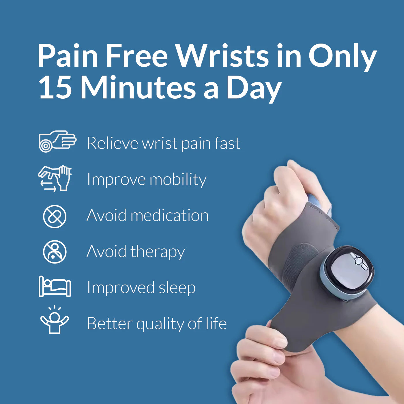 PulseHeat Wrist Strap